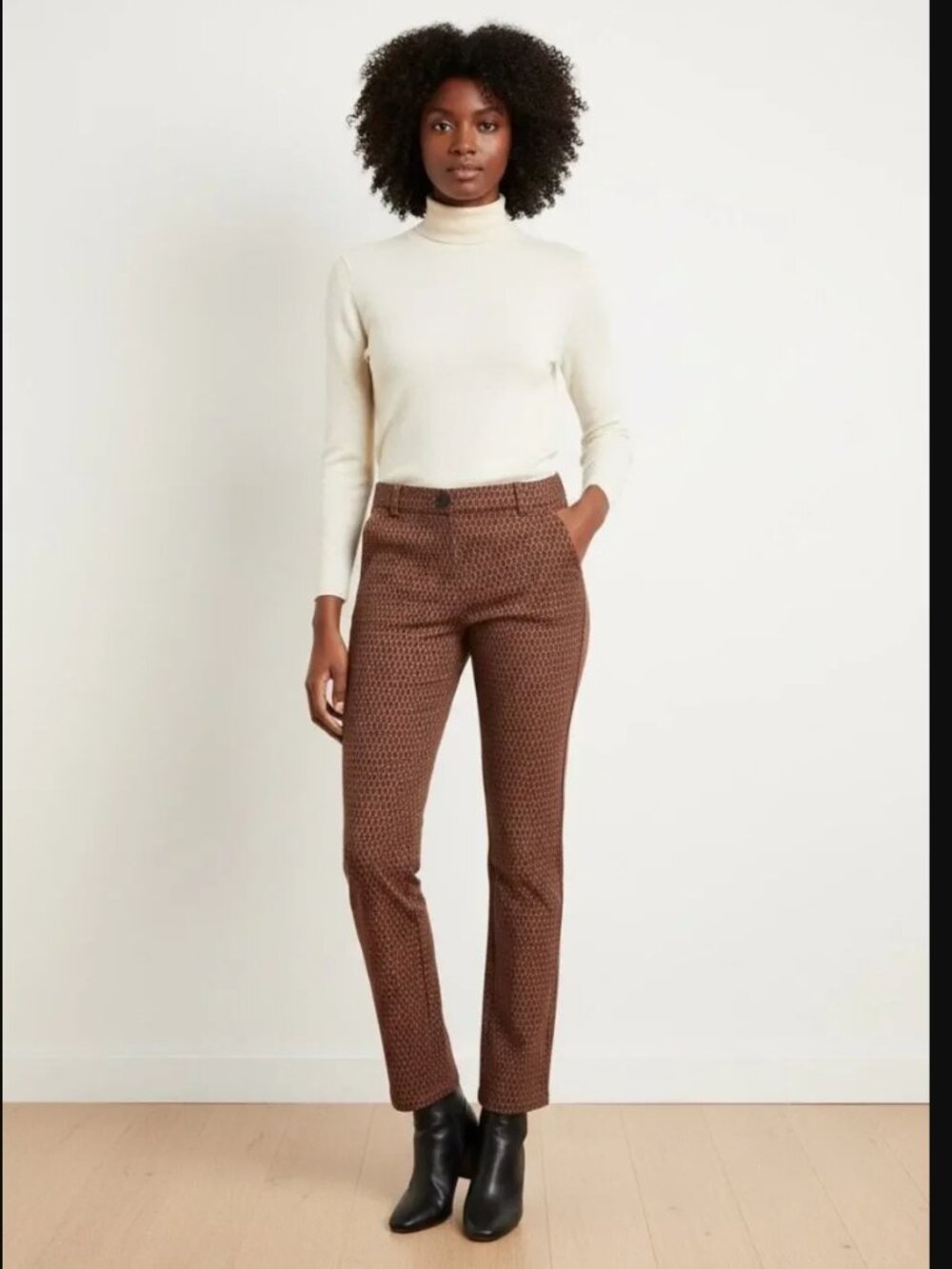 New Betabrand Java Straight Two Pocket Dress Pant Yoga Pants XXLarge